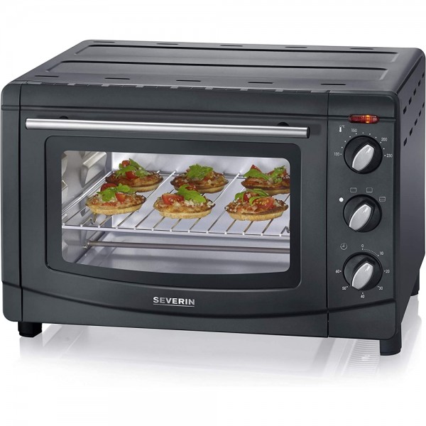 Severin TO 2067 - Mini-Backofen - schwar #323455