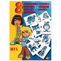 AMEWI BloPens - Schablonen Set L - weiss #455494 AMEWI BloPens - Schablonen Set L - weiss #455494