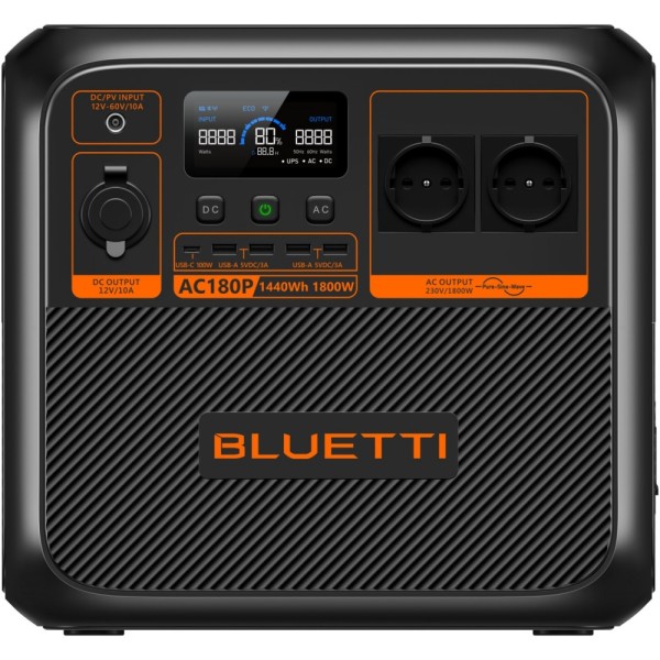 Bluetti AC180P 1800 W - Powerstation - s #579578