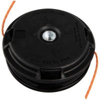 Makita 191D93-3 - Fadenkopf - schwarz/or #579837 Makita 191D93-3 - Fadenkopf - schwarz/or #579837