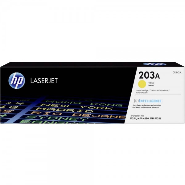 HP Toner gelb 203A (CF542A) #154888