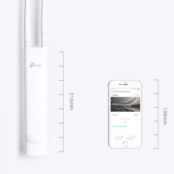 TP-Link EAP110-Outdoor, Outdoor Accesspo #218526