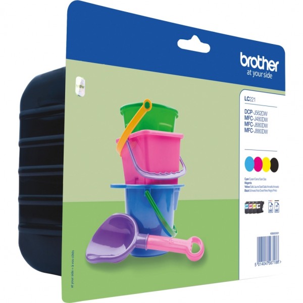 Brother Valuepack LC-221 - Tintenpatrone #706937