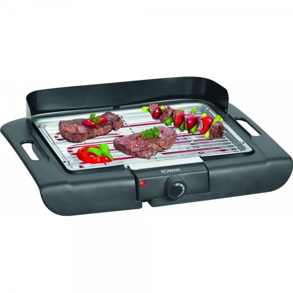 Bomann BQ 2243 CB Schwarz Barbecue-Elekt #152743