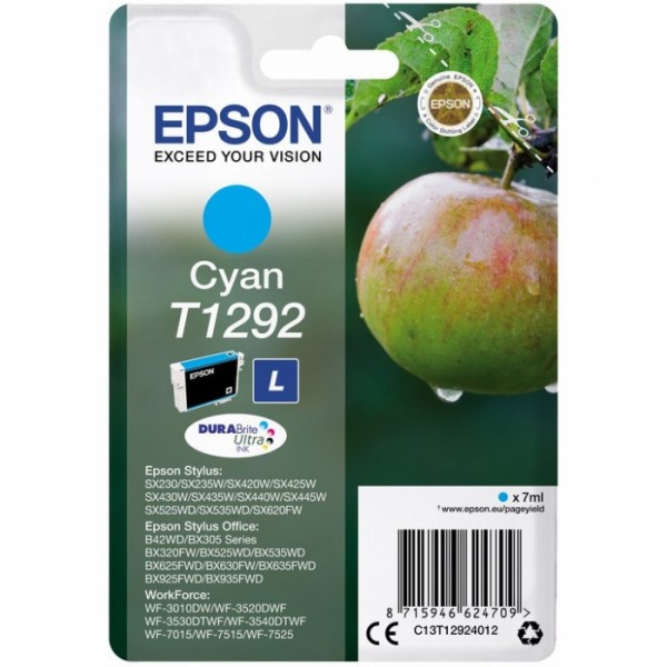Epson T1292 Cyan Original Tintenpatrone #1131772_1