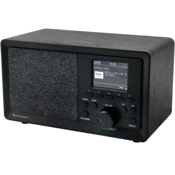 soundmaster DAB350SW - Tischradio - schw #394439