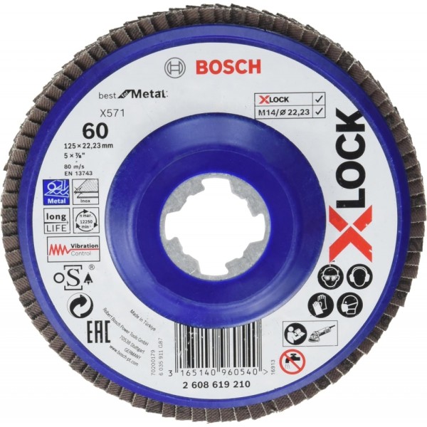 Bosch X-LOCK X57 125mm - Schleifscheibe #364227