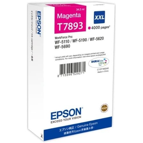 Epson T 789440 XXL Tintenpatrone (4.000S #194705