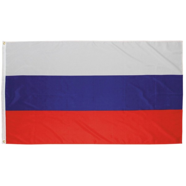 MFH Fahne 90 x 150 cm - Russland - weiss #349322
