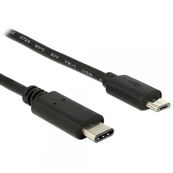 DeLOCK USB 2.0 Kabel, Stecker C > Stecke #104012