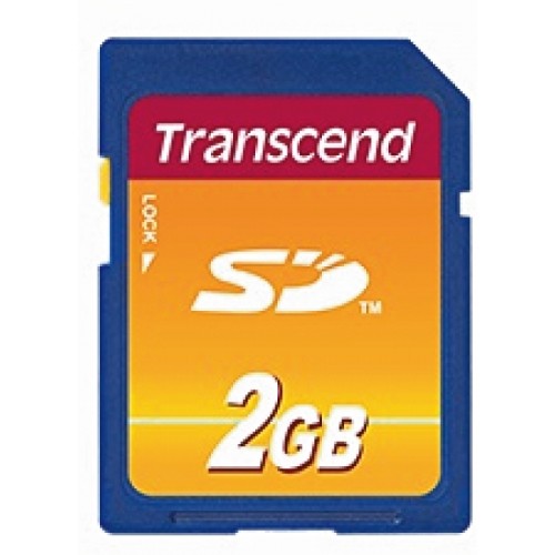 Transcend SDCard 2GB SecureDigital Schne #1164059_1