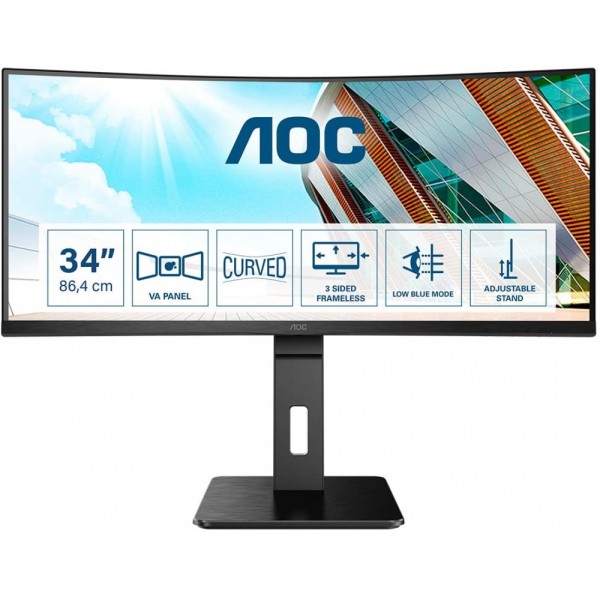 AOC CU34P2A - Gaming-Monitor - schwarz #261500