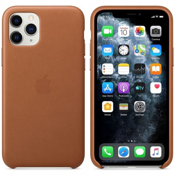 APPLE iPhone 11 Pro Leder Case Sattelbra #102700