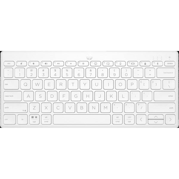 HP 350 WHT Compact Multi-Device Keyboard #353097
