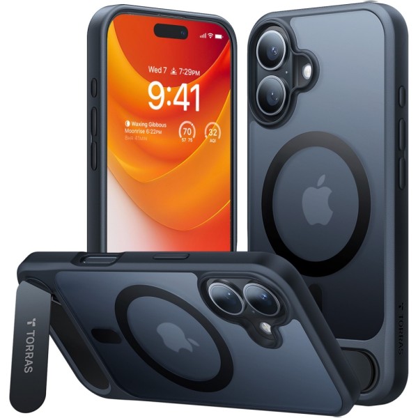TORRAS Pstand Case fuer iPhone 16 - Schu #580085