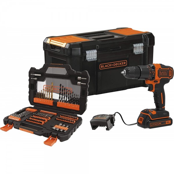 BLACK+DECKER BDCHD18S1KA - Akku-Schlagbo #299070