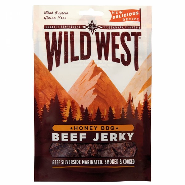 Wild West Beef Jerky Honey BBQ - Trocken #301088