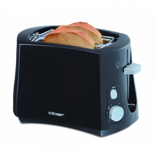 Cloer Toaster 3310 Schwarz waermeisolier #0320312_1