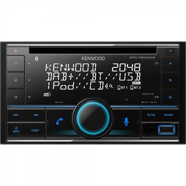 Kenwood DPX-7300DAB - Autoradio - schwar #315722