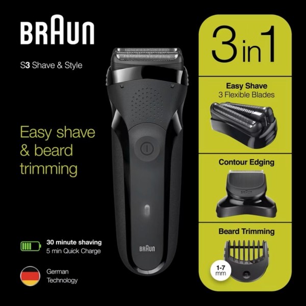 Braun 300BT Series 3 - Folienrasierer - #624979