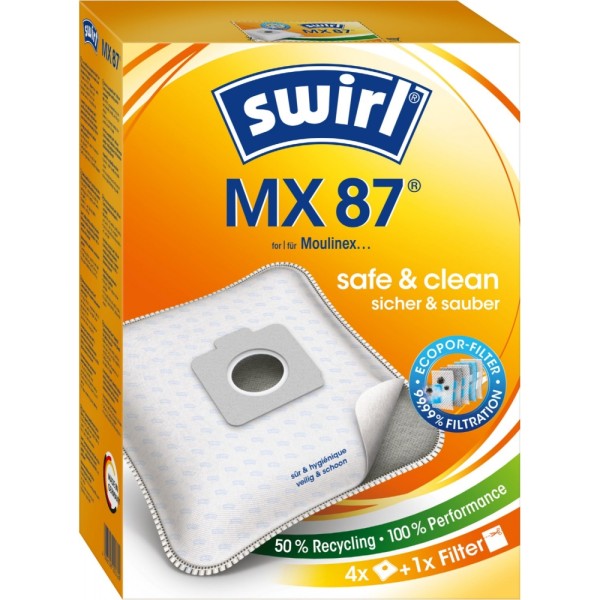 swirl MX 87 EcoPor - Staubsaugerbeutel - #358502