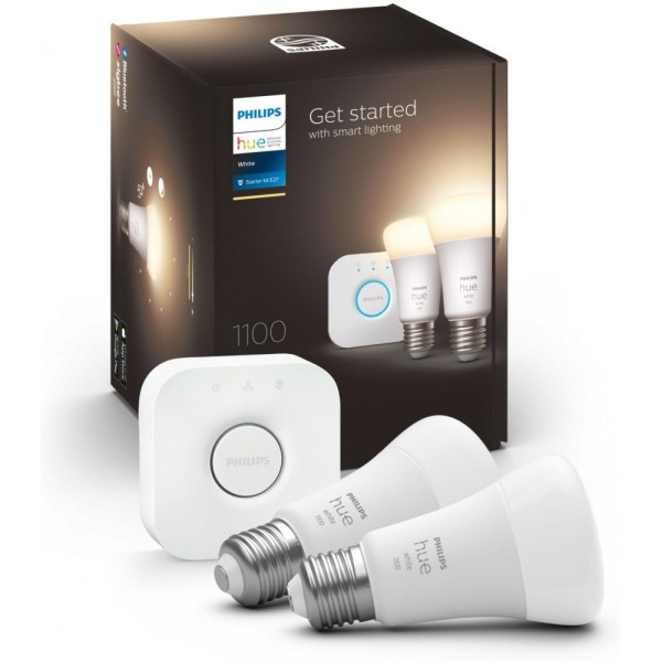 Philips Hue White Starter-Kit 2er-Pack- #343289