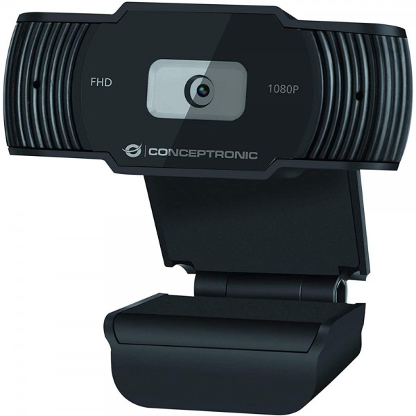 Conceptronic - Webcam - schwarz #238727