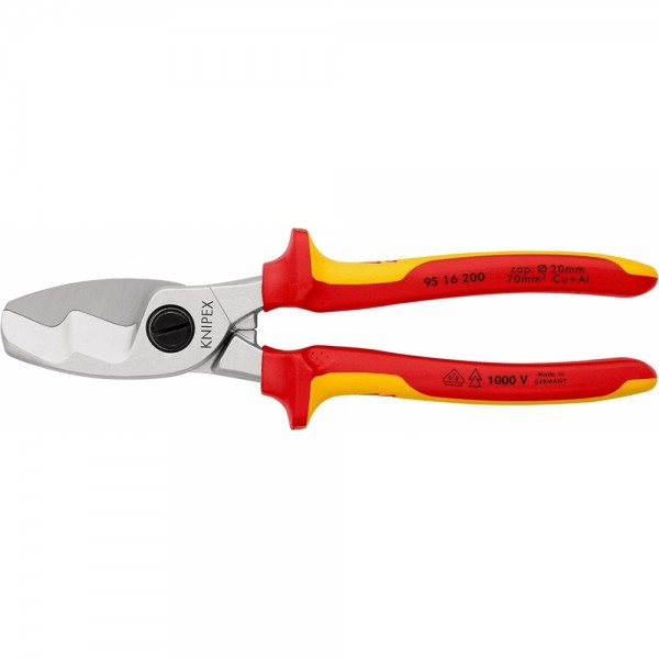 KNIPEX 95 16 200 SB - Kabelschere mit Do #331008