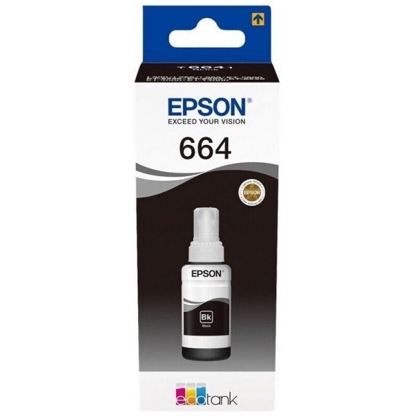 Epson C13T66414A T6641 Tintenpatrone sch #716407