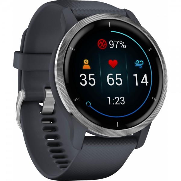 Garmin VENU 2 - Smartwatch - Polymer Sil #320011