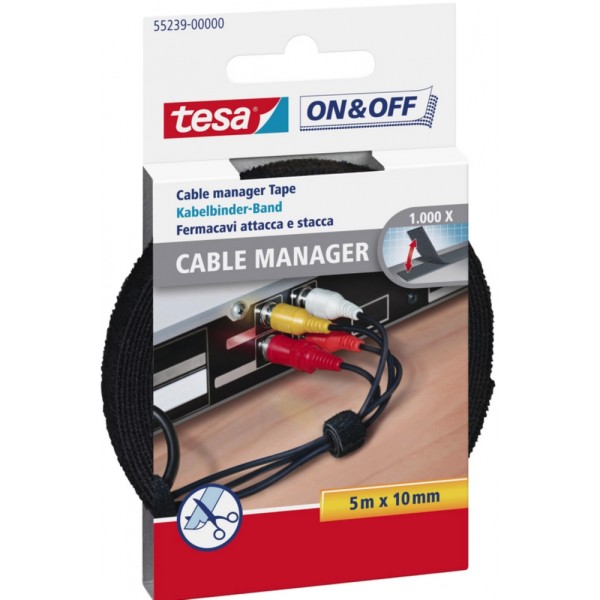 Tesa55239-00000-01 ON&OFF Kabelmanager-K #544067