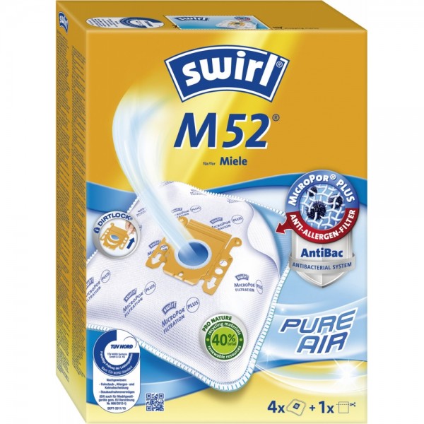 swirl M 52 MicroPor Plus, AntiBac #138392