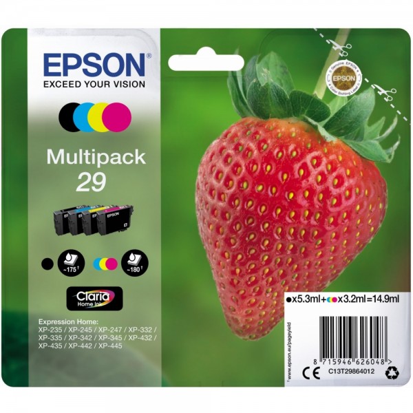 Epson T2986 BKCMY 29 Tintenpatrone Cyan #157499