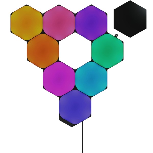 Nanoleaf Shapes Hexagons Starter Kit - 9 #360965