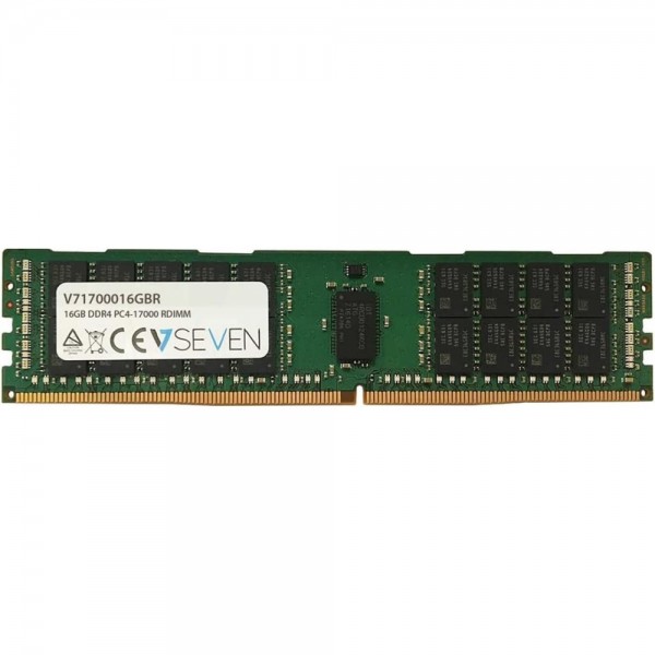V7 CL15 ECC DIMM 16 GB DDR4 PC4-17000 - #316874