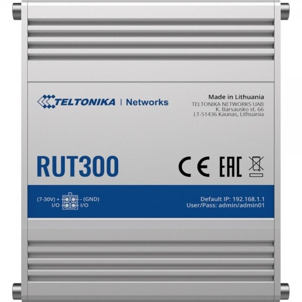 Teltonika RUT300 Industrial - Ethernet R #340830