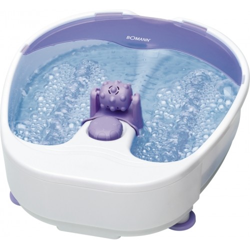 Bomann FM 8000 CB Weiss-Violett Fussrefl #0831245_1