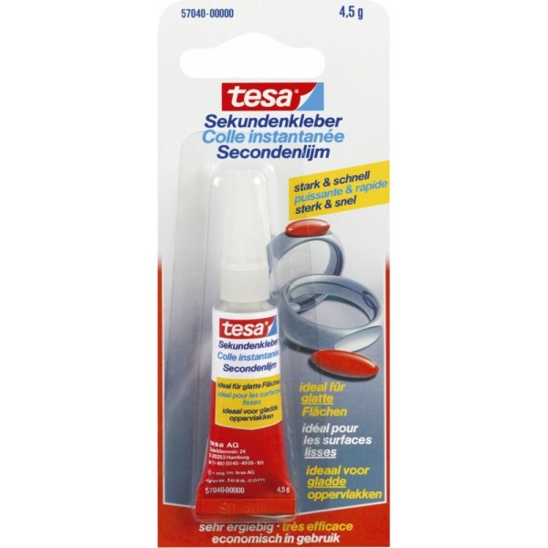 Tesa 57040-00000-05 - tesa Sekundenklebe #414329