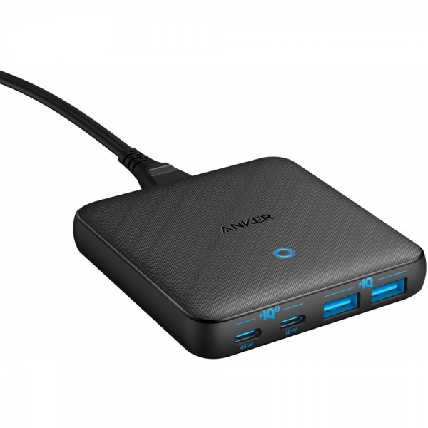 Anker PowerPort Atom III 63W Slim - Ladestation - schwarz