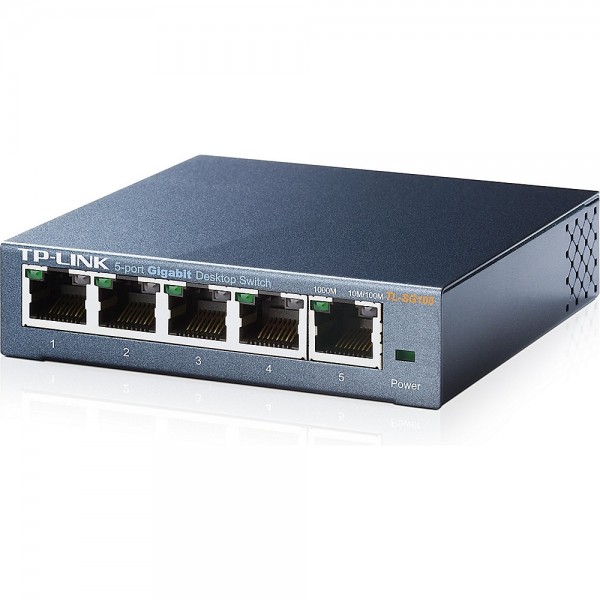 TP-Link TL-SG105 5-Port Router Port Desk #91679