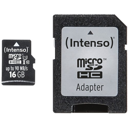 Intenso Micro SD Card 16GB UHS-I inkl. S #1036432_1