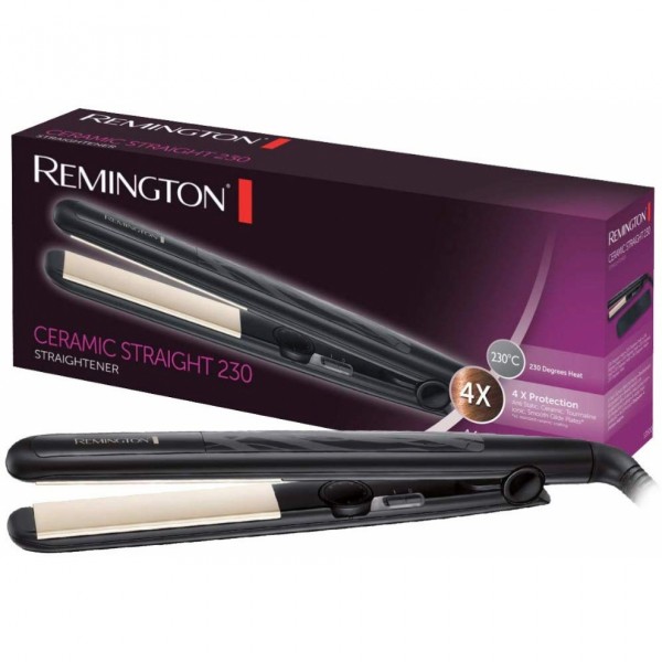 Remington S3500 style Haarglätter schwarz antistatische Keramik-Turmalin- Beschichtung | Haarpflege & Styling | Körperpflege & Gesundheit | Haus &  Garten | Price-Guard