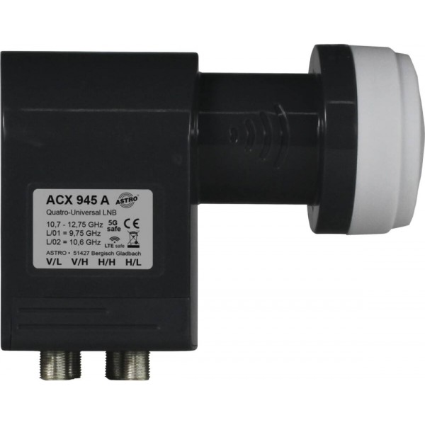 Astro ACX 945 A - Quattro LNB - schwarz/ #369132
