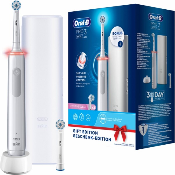 Oral-B Pro 3 3500 White Edition - Elektr #314670