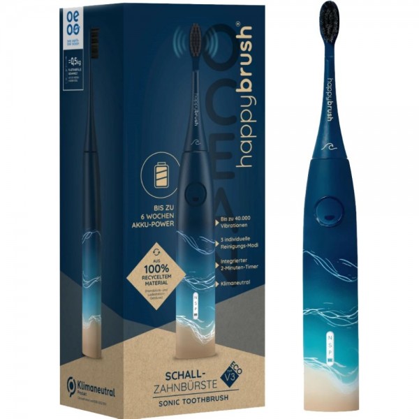 Happybrush ECO VIBE 3 Starterkit Ocean - #334041