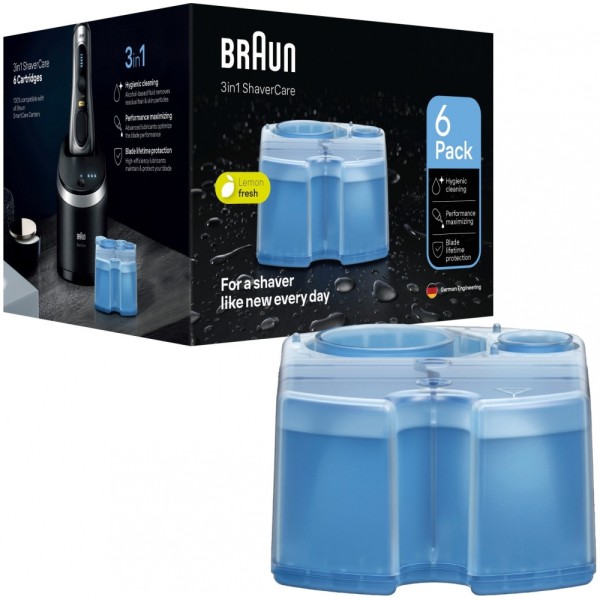 Braun CCR6 6er Pack - Reinigungs-Kartusc #360934