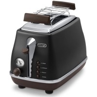 DeLonghi Toaster CTOV 2103.BK schwarz Au #182967 DeLonghi Toaster CTOV 2103.BK schwarz Au #182967