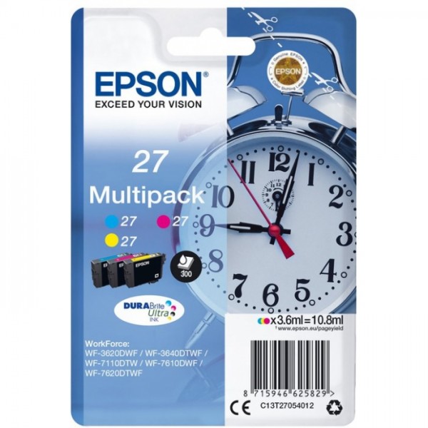 Epson T2705 27 CMY Druckerpatrone DURABr #1131822_1