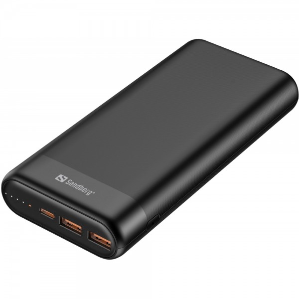 Sandberg 20000 - Powerbank - schwarz #338744