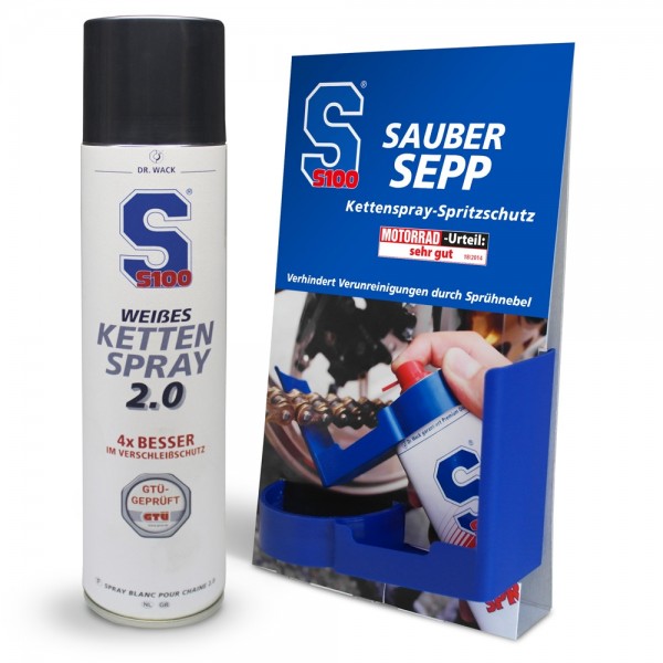 S100 Weisses Kettenspray 2.0 500ml 2353 #100257